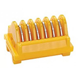 ETHICON LIGACLIP EXTRA Ligating Clips, Titanium, Open/endo, Large, 6 Clips per Cartridge, Yellow. MFID: LT400 (USA ONLY)
