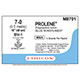 ETHICON Suture, PROLENE, Taper Point, BV-1 / BV-1, 4-18", Size 7-0. MFID: M8701