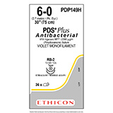 ETHICON Suture, PDS Plus, Taper Point, RB-2 / RB-2, 30", Size 6-0. MFID: PDP149H (USA ONLY)