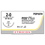 ETHICON Suture, PDS Plus, Taper Point, CT, 36", Size 2-0. MFID: PDP357H (USA ONLY)