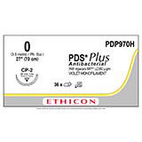 ETHICON Suture, PDS Plus, Reverse Cutting, CP-2, 27", Size 0. MFID: PDP970H (USA ONLY)