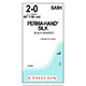 ETHICON Suture, PERMA-HAND, SUTUPAK Pre-Cut Sutures, 2-60", Size 2-0. MFID: SA5H