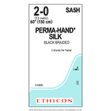 ETHICON Suture, PERMA-HAND, SUTUPAK Pre-Cut Sutures, 2-60", Size 2-0. MFID: SA5H (USA ONLY)