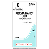 ETHICON Suture, PERMA-HAND, SUTUPAK Pre-Cut Sutures, 2-30", Size 0. MFID: SA6H (USA ONLY)