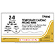 ETHICON Suture, Surgical Stainless Steel, Temporary Pacing Wire, BB-1 / SKS-3, 24", 2-0. MFID: TPW40