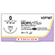 ETHICON Suture, Coated VICRYL Plus, Reverse Cutting, OS-8, 3-18", Size 0, 2 dozens. MFID: VCP756T