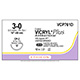 ETHICON Suture, Coated VICRYL Plus, Reverse Cutting, CP-2, 8-18", Size 3-0. MFID: VCP761D