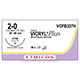 ETHICON Suture, Coated VICRYL Plus, ETHIGUARD - Blunt Point, CTB, 36", Size 2-0. MFID: VCPB357H