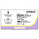ETHICON Suture, Coated VICRYL Plus, ETHIGUARD - Blunt Point, CTB-1, 8-18", Size 1. MFID: VCPB841D