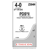 ETHICON Suture, PDS II, Taper Point, RB-1, 27", Size 4-0. MFID: Z304H (USA ONLY)