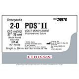 ETHICON Suture, PDS II, Trocar Point, STP-10 / STP-10, 27", Size 2-0. MFID: Z997G (USA ONLY)