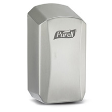 PURELL LTX Behavioral Health Dispenser, Touch-Free, for PURELL 1200mL Hand Sanitizer, Brushed Stainless Steel. MFID: 1926-01