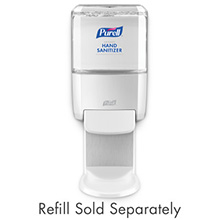 PURELL ES4 Hand Sanitizer Dispenser, Push-Style, for PURELL 1200mL Hand Sanitizer, White. MFID: 5020-01