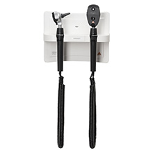 HEINE EN200 LED Diagnostic Center with BETA 200 LED FO Otoscope, BETA 200 LED Ophthalmoscope. MFID: A-095.12.219