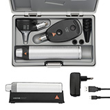 HEINE K180 LED Diagnostic: K180 LED Ophthalmoscope, K180 LED Fiber Optic Otoscope, BETA4 USB Rechargeable Handle, USB Cord. MFID: A-279.28.388