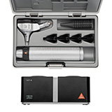 HEINE BETA 400 LED Fiber Optic Otoscope Set: BETA 4 NT Rechargeable Handle, NT 4 Table Charger, Hard Case. MFID: B-143.24.420