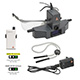 HEINE SIGMA 250 LED Indirect Ophthalmoscope with SMALL APERTURE, S-FRAME, mPack Mini Battery. MFID: C-008.33.341