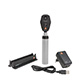 HEINE BETA 200 Ophthalmoscope Set: LED BETA 200 Ophthalmoscope, BETA4 USB Rechargeable, Handle, Plug-In Power Supply. MFID: C-011.28.388