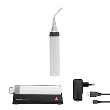 HEINE Finoff Transilluminator LED Kit: Finoff LED Transilluminator, BETA4 USB Rechargeable Handle. MFID: C-019.27.388