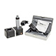 HEINE BETA 200 Retinoscope Set: BETA 200 LED Streak Retinoscope, BETA4 NT rechargeable handle, NT4 table charger, Hard Case. MFID: C-034.24.420
