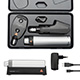HEINE BETA 200 LED Ophthalmic Diagnostic Set: BETA 200 LED Ophthalmoscope, BETA 200 LED Streak Retinoscope, BETA4 USB Rechargeable Handle, Hard Case. MFID: C-145.28.388