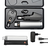 HEINE BETA 200 LED Ophthalmic Diagnostic Set: BETA 200 LED Ophthalmoscope, BETA 200 LED Streak Retinoscope, BETA4 USB Rechargeable Handle, Hard Case. MFID: C-145.28.388