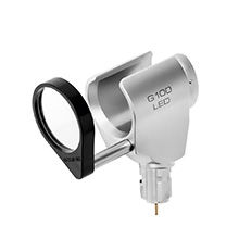 HEINE G100 LED Slit Illumination Head with Swivel Lens for Veterinary Examination of the Ear Canal & Tympanum. MFID: G-008.21.301