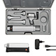 HEINE G100 LED Veterinary Slit Illumination Set, BETA 4 USB Rechargeable Handle, USB Cord & Plug-In Power Supply. MFID: G-112.28.388