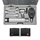 HEINE G100 LED Veterinary Slit Illumination Diagnostic Set, BETA 200 LED Ophthalmoscope, BETA 4 NT Rechargeable Handle, NT 4 Table Charger. MFID: G-148.24.420