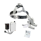HEINE ML4 LED Headlight Kit, mPack Power Source, S-Guard, HRP Binocular Loupe 3.5 x / 420mm. MFID: J-008.31.442