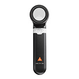 HEINE DELTA 30 LED Dermatoscope, Contact Plate (with scale), USB cord, Transformer, and Case. MFID: K-230.28.305