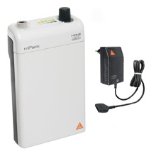 HEINE mPack Power Pack with Battery and Plug-In Transformer, for ML4 Headlights & OMEGA 500. MFID: X-007.99.672