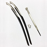 HEINE Temples for S-FRAME with Screws & Nuts (1 pair). MFID: Z-300.00.035