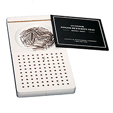 Lafayette O'Connor Finger Dexterity Test. MFID: 32021