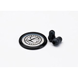 Littmann Spare Parts Kit for Master Classic Stethoscope: Small Snap Tight Soft-Sealing Eartips, Rim/Diaphragm, Black, 10 kits/cs. MFID: 40022