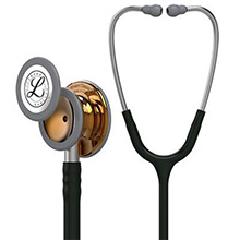 3M Littmann Classic III Stethoscope Limited Edition, Copper Chestpiece, Black Tube. MFID: 5646