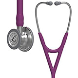 3M Littmann Cardiology IV Stethoscope, Standard Chestpiece, Plum Tube, Stainless Stem & Headset. MFID: 6156