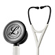 Littmann CARDIOLOGY IV Stethoscope, Black Matte Chestpiece, Satin-Finish Alabaster Tube. MFID: 6186C
