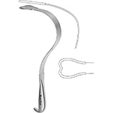 MeisterHand HARRINGTON Retractor, 12-1/2" (31.8 cm), blade 1-1/2" (3.8 cm) wide. MFID: MH11-316
