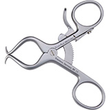 MeisterHand GELPI Retractor 3.5 (8.9cm), with grip lock, Mini. MFID: MH11-364