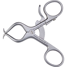 MeisterHand GELPI Retractor 3.5 (8.9cm), with grip lock, Mini. MFID: MH11-364