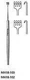 MeisterHand KNAPP Retractor, 5-1/4" (13.3 cm), with 4 blunt prongs. MFID: MH18-102