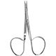 MeisterHand Iris Scissors, 3-3/4" (9.5 cm), straight, miniature pattern with 14 mm blades, ribbon type. MFID: MH18-1417