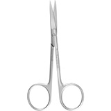 MeisterHand KNAPP Iris Scissors, 4" (10.2 cm), curved, sharp/blunt points. MFID: MH18-1426