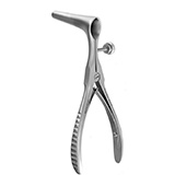 MeisterHand KILLIAN Septum Speculum, 6" (15.2 cm), 2" (5.1 cm) blades, with set screw. MFID: MH20-28