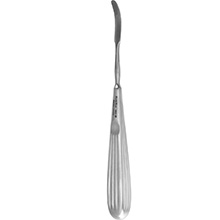 MeisterHand JOSEPH Periosteal Elevator, 7" (176mm), strong curve, 6.5mm wide blade. MFID: MH21-64
