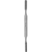 MeisterHand FOMON Rasp, 8-1/4" (21 cm), double ended, 4-sided, fine " coarse. MFID: MH21-368