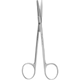 MeisterHand FOMON Scissors, Saber Back, slightly curved, semi-sharp outer edges. MFID: MH21-600