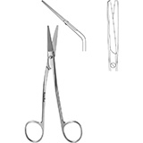 MeisterHand FOMON Dorsal Scissors, 5-1/2" (14 cm), angular shank. MFID: MH21-604