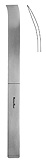 MeisterHand LAMBOTTE Osteotome, 9" (22.9 cm), curved, 25 mm (1"). MFID: MH27-504